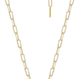 Rectangle Link Necklace Chain