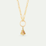 Golden Christmas Tree Pendant