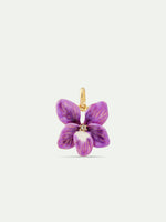 Violet Flower Pendant