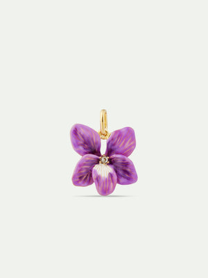 Violet Flower Pendant