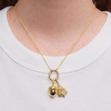 Golden Acorn Pendant