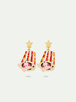N2 Cancer Astrological Sign Post Earrings