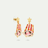 N2 Cancer Astrological Sign Post Earrings