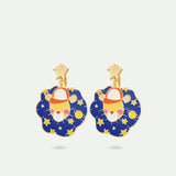N2 Leo Astrological Sign Clip-On Earrings