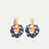 N2 Leo Astrological Sign Clip-On Earrings