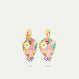 N2 Virgo Astrological Sign Clip-On Earrings