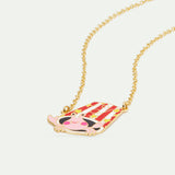 N2 Cancer Astrological Sign Pendant Necklace
