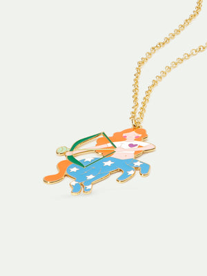 N2 Sagittarius Astrological Sign Pendant Necklace