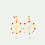 N2 Ferris Wheel Post Earrings