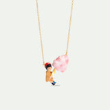 N2 Little Girl and Candy Floss Statement Necklace