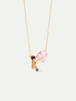 N2 Little Girl and Candy Floss Statement Necklace