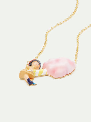 N2 Little Girl and Candy Floss Statement Necklace