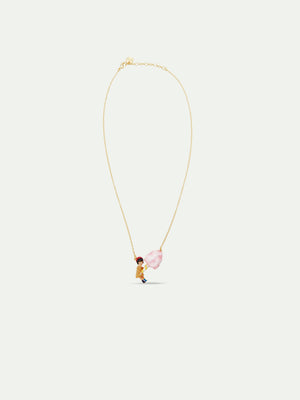 N2 Little Girl and Candy Floss Statement Necklace
