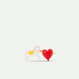 N2 Horse and Heart Adjustable You and Me Ring