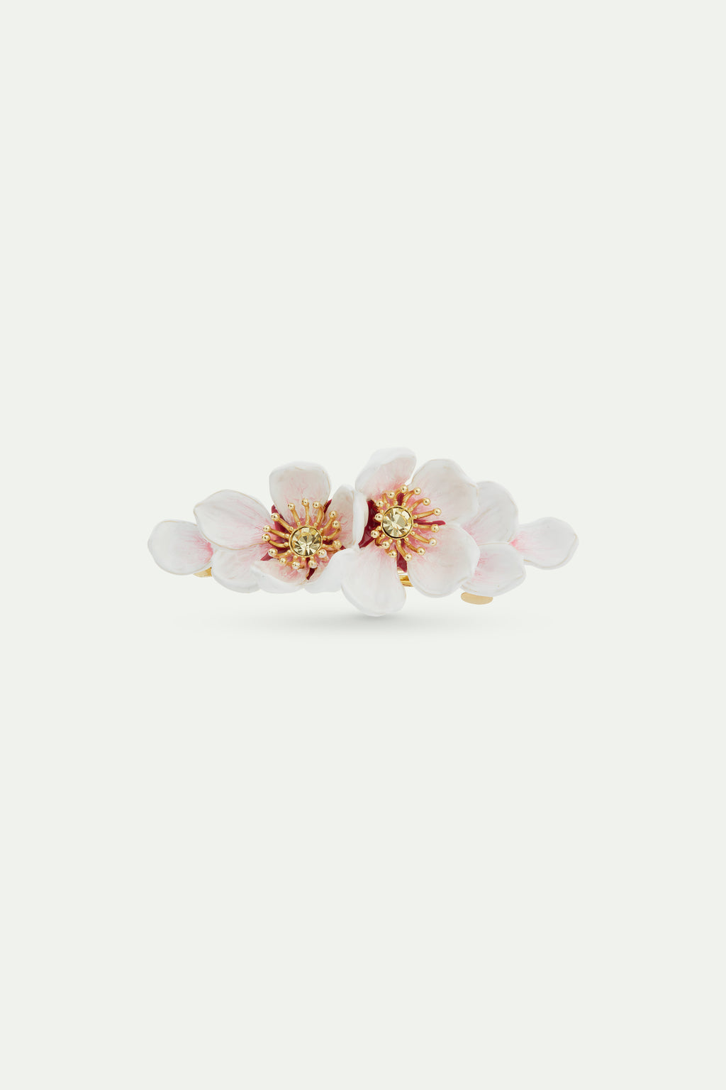 White Cherry Blossom Hair Pin – Les Néréides