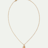 Pink Ballet Slipper Pendant Necklace