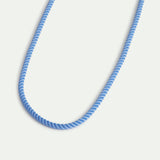 Blue String Necklace