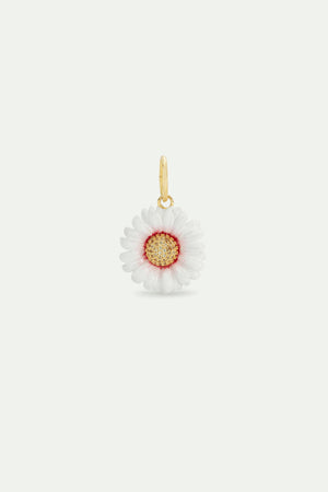 White Daisy Flower Pendant