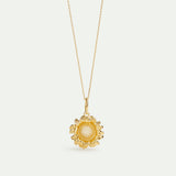 Golden Sunflower Pendant - Life and Loyalty