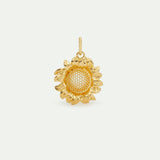 Golden Sunflower Pendant - Life and Loyalty