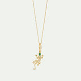 Golden Lizard Pendant - Renewal and Idleness