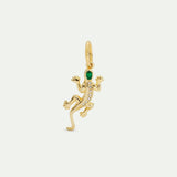 Golden Lizard Pendant - Renewal and Idleness