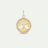 Golden Tree of Life Pendant - Balance and Knowledge
