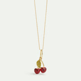 Cherry Pendant - Passion and Budding Love