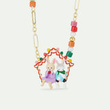 N2 Hansel and Gretel Pendant with Colorful Beads
