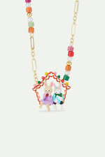 N2 Hansel and Gretel Pendant with Colorful Beads