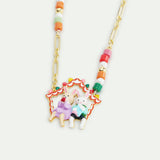 N2 Hansel and Gretel Pendant with Colorful Beads