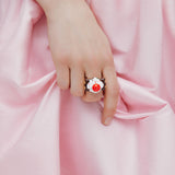 N2 Ice Cream Sundae Cocktail Ring