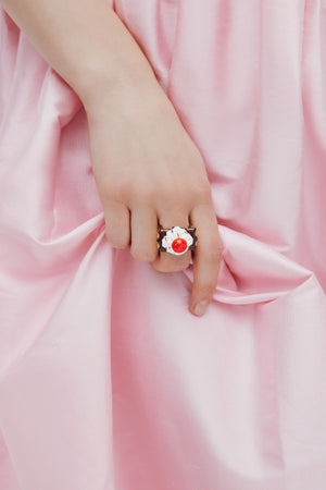 N2 Ice Cream Sundae Cocktail Ring