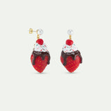 N2 Sundae Ice Cream and Strawberry Post Earrings