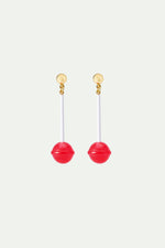 N2 Strawberry Lollipop Post Earrings