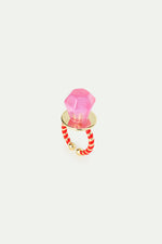 N2 Pink Lollipop Adjustable Ring