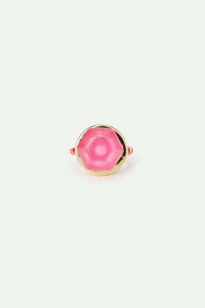 N2 Pink Lollipop Adjustable Ring