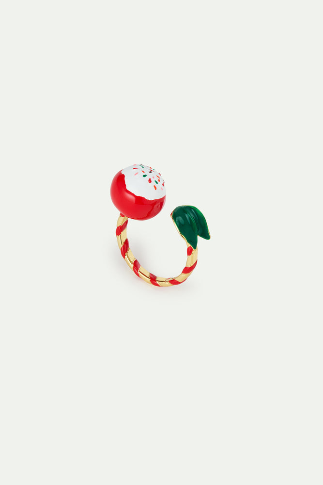 N2 Cherry and Whipped Cream Adjustable Ring