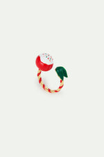 N2 Cherry and Whipped Cream Adjustable Ring