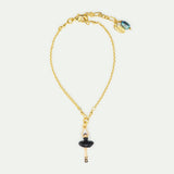 Ballerina Black Tutu and Cultured Pearl Bracelet