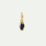 Jet Black Pendant - Balance and Faith