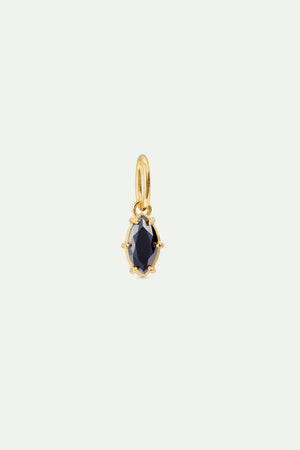 Jet Black Pendant - Balance and Faith