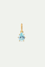 Azure Blue stone pendant - Lucidity and Tenacity