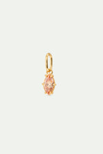 Apricot Orange Stone Pendant - Openness and Harmony