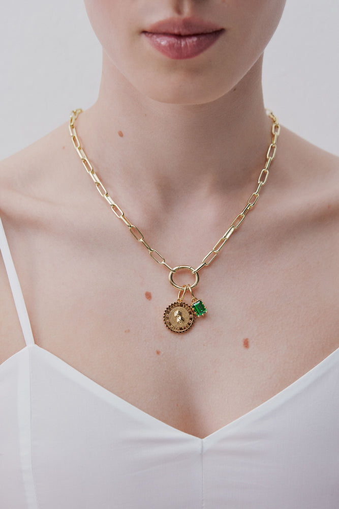 Golden Dice-Throwing Pendant "Can't lose" - Confidence and Ambition