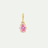Powder Pink Stone Pendant - Goodwill and Emotion