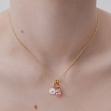 Powder Pink Stone Pendant - Goodwill and Emotion