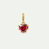Garnet Red Pendant - Youthfulness and Attraction