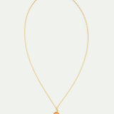 N2 Christmas Dinner and Gold Crown Pendant Necklace