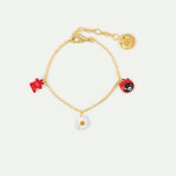 Puss in Boots thin charm bracelet